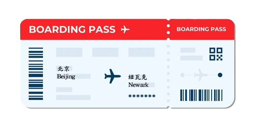 airplane ticket